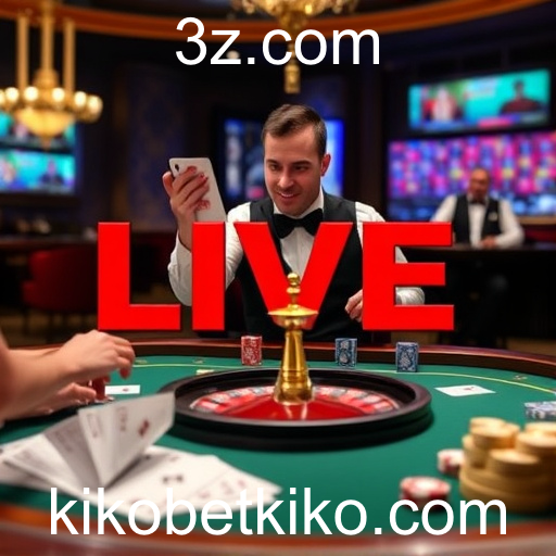Explorando a Categoria 'Live Games' no Kikobet